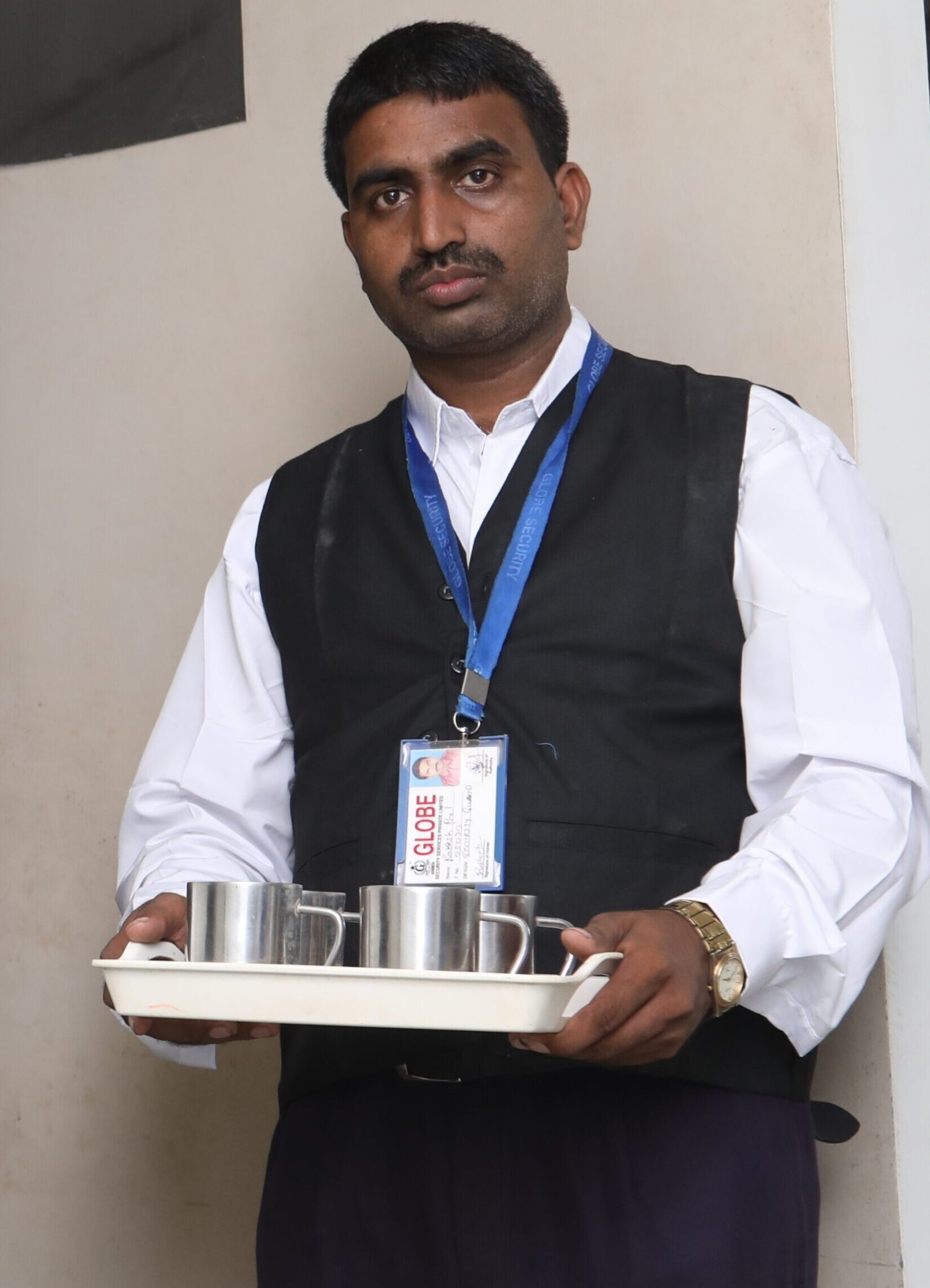 Pantry Boy Serving Tea